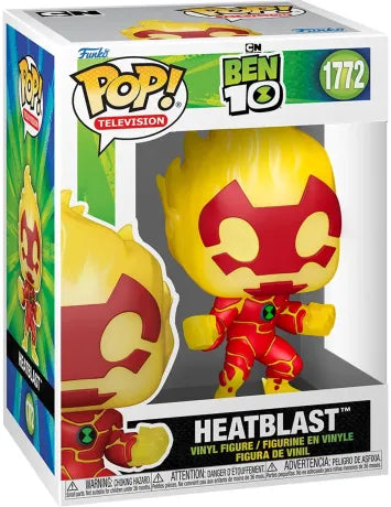 🔥👽 Funko Pop! Television N°1772 – Heatblast (Inferno) – Ben 10 👽🔥