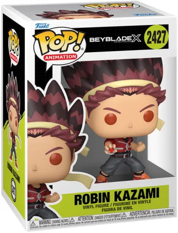 🌀🔥 Funko Pop! Animation N°2427 – Robin Kazami – Beyblade X 🔥🌀