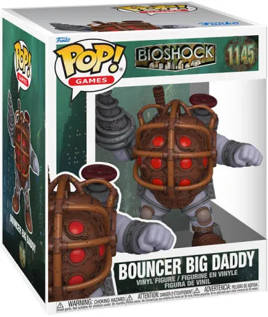 🤖💉 Funko Pop! Games N°1145 – Bouncer Big Daddy (Protecteur Bouncer) – BioShock 💉🤖