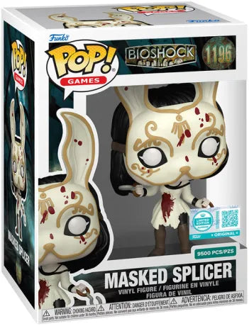 🎭🩸 Funko Pop! Games N°1196 – Masked Splicer (Splicer Masqué) – BioShock – SUPREME Limited Edition 9500 Exemplaires 🩸🎭