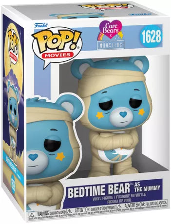 🌙🧟 Funko Pop! N°1628 – Bedtime Bear as The Mummy (Grosdodo en La Momie) – Care Bears x Universal Monsters (Les Bisounours x Universal Monsters) 🧟🌙
