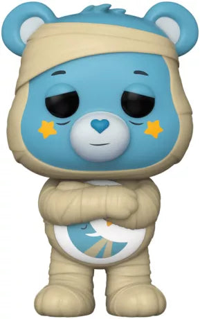 🌙🧟 Funko Pop! N°1628 – Bedtime Bear as The Mummy (Grosdodo en La Momie) – Care Bears x Universal Monsters (Les Bisounours x Universal Monsters) 🧟🌙
