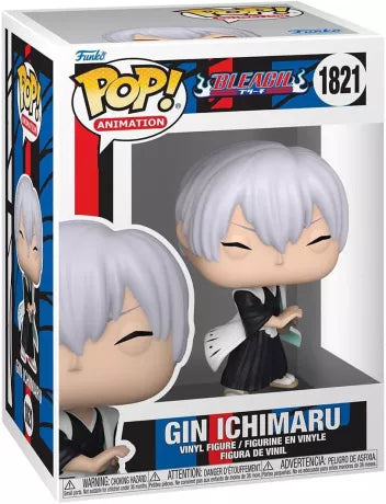 🐍⚔️ Funko Pop! Animation N°1821 – Gin Ichimaru – Bleach ⚔️🐍