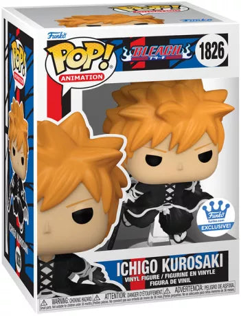 🔥⚔️ Funko Pop! N°1826 – Ichigo Kurosaki – Bleach (Exclusive) 👊🍊