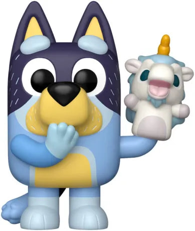 🦄🐶 Funko Pop! N°2371 – Bandit with Unicorse (Bandit avec Unicorse) – Bluey 🐶🦄