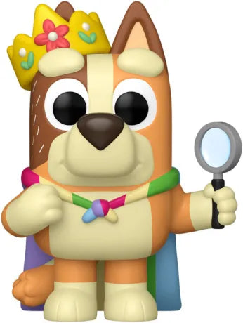 👑🐶 Funko Pop! N°2373 – Queen Chilli (Reine Chilli) – Bluey 🐶👑