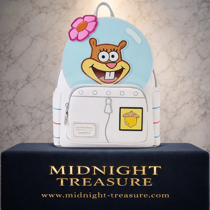 🐿️🌸 Bob l’Éponge – Sandy Cheeks Cosplay – Mini sac à dos Loungefly 🌸🐿️
