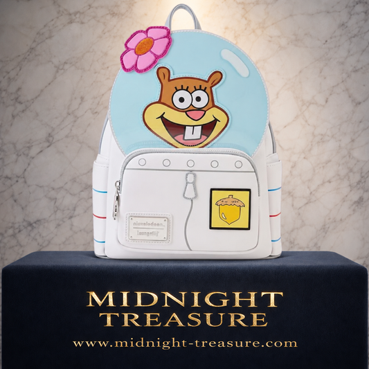 🐿️🌸 Bob l’Éponge – Sandy Cheeks Cosplay – Mini sac à dos Loungefly 🌸🐿️