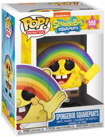 🌈🧽 Funko Pop! Animation N°558 – SpongeBob SquarePants (Bob l’éponge) – Bob l’éponge 🧽🌈