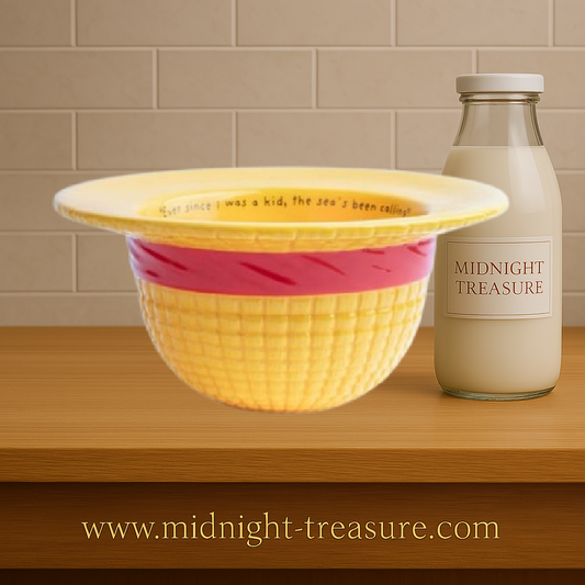 Bol 3D One Piece Netflix – Chapeau de Luffy – 500 ml – Officiel. Bol en céramique en forme du célèbre chapeau de paille. Un objet collector idéal pour les fans de One Piece.