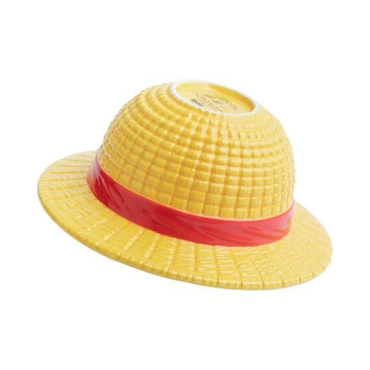 Bol 3D One Piece Netflix – Chapeau de Luffy – 500 ml – Officiel. Bol en céramique en forme du célèbre chapeau de paille. Un objet collector idéal pour les fans de One Piece.