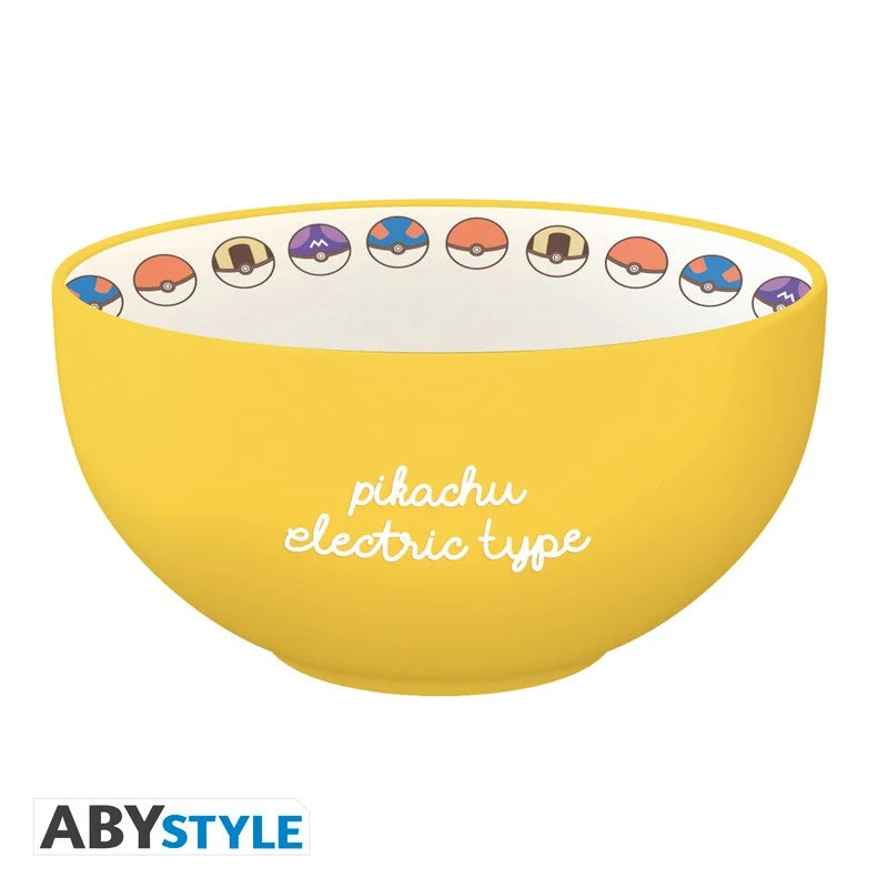 ⚡🍜 Pokémon – Pikachu "Type électrique" – Bol 600 ml 🍜⚡