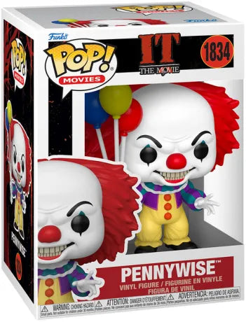 🎈😈 Funko Pop! Movies N°1834 – Pennywise (Grippe-Sou) – IT (Ça) 😈🎈