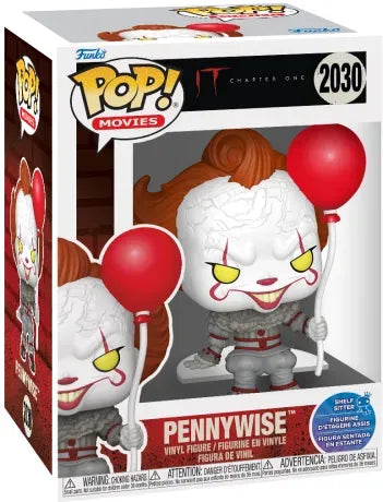 🎈🤡 Funko Pop! Movies N°2030 – Pennywise (Shelf) – IT Chapter One (Ça : Chapitre 1) 🤡🎈