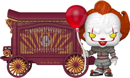 🎈🤡 Funko Pop! Town N°49 – Pennywise & Wagon (Pennywise et son chariot) – IT: Welcome to Derry (Ça : Bienvenue à Derry) 🤡🎈