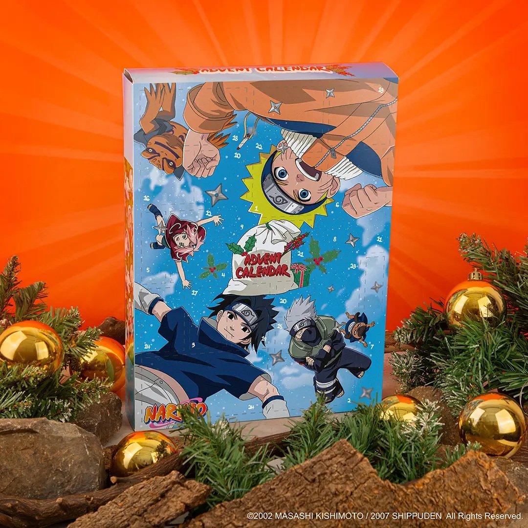 🎄 NARUTO – Calendrier de l’Avent 2025 – 24 Surprises Officielles