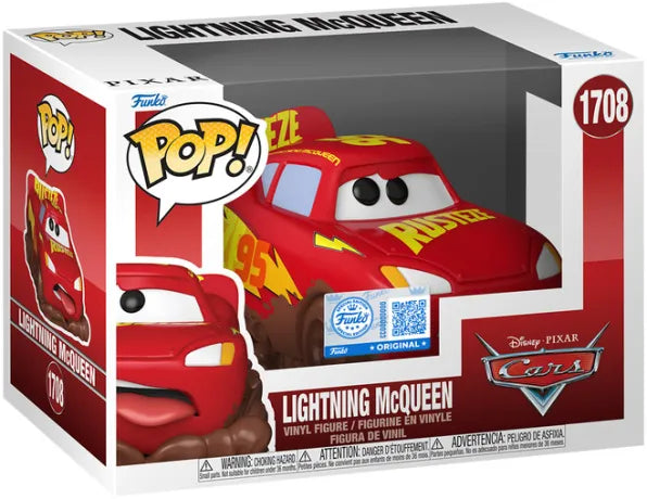 ⚡🏁 Funko Pop! Disney N°1708 – Lightning McQueen (Flash McQueen) – Cars 🏁⚡