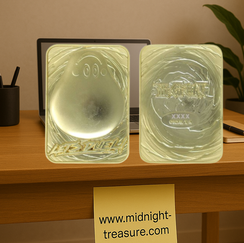 🃏✨ YU-GI-OH! – Carte Collector en Métal Plaqué Or 24K – Marshmallon (Édition Limitée 5 000 exemplaires) ✨🃏