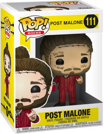 🎤🍺 Funko Pop! N°111 – Post Malone – Rocks (Occasion) 🍺🎤