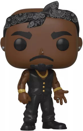 🎤🖤 Funko Pop! Rocks N°158 – Tupac Shakur – 2Pac 🖤🎤