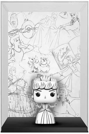 👠✨ Funko Pop! N°1523 – Cinderella (Sketched) – Movie Poster (Cendrillon – Esquisse) ✨👠