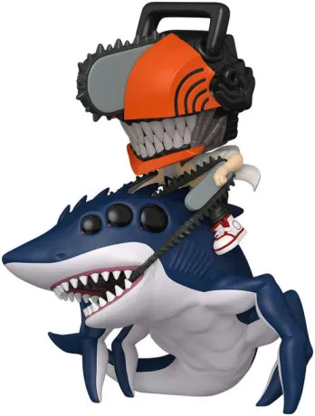 🪚🦈 Funko Pop! Rides N°147 – Chainsaw Man & Beam – Chainsaw Man 🦈🪚