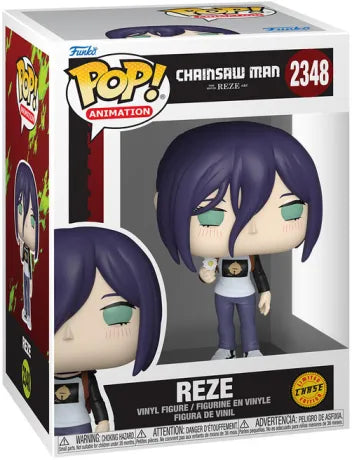 💜🌼 Funko Pop! Animation N°2348 – Reze – Chase – Chainsaw Man 🌼💜