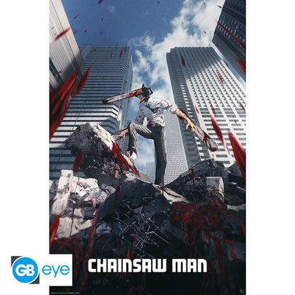 🪚🩸 Chainsaw Man – Key Visual – Poster 91,5 x 61 cm 🩸🪚