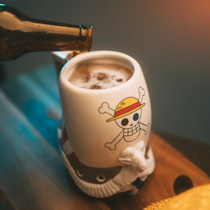 🏴‍☠️⚓ One Piece Netflix – Chope 3D Going Merry 750 ml ⚓🏴‍☠️