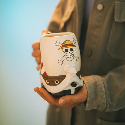 🏴‍☠️⚓ One Piece Netflix – Chope 3D Going Merry 750 ml ⚓🏴‍☠️