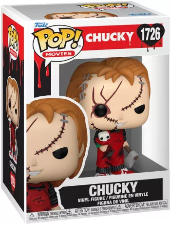 🔪❤️ Funko Pop! Movies N°1726 – Chucky (Valentine / Saint-Valentin) – Chucky ❤️🔪
