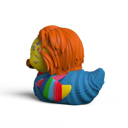 🔪🦆 Chucky – Mini TUBBZ Scarred Chucky – Figurine canard 5 cm – Numskull 🦆🔪