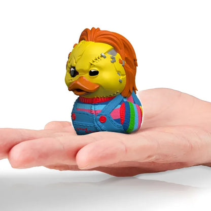 🔪🦆 Chucky – Mini TUBBZ Scarred Chucky – Figurine canard 5 cm – Numskull 🦆🔪
