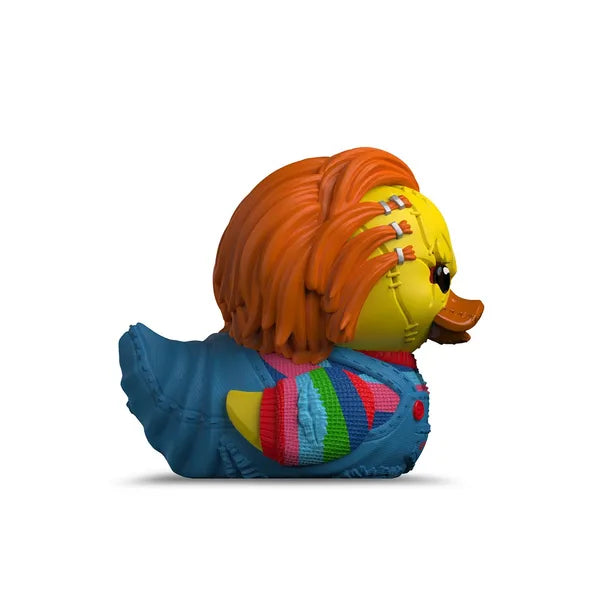 🔪🦆 Chucky – Mini TUBBZ Scarred Chucky – Figurine canard 5 cm – Numskull 🦆🔪
