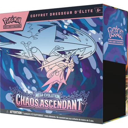 ⚡🩷 Coffret Dresseur d’Élite Pokémon – Méga-Évolution : Chaos Ascendant 🩷⚡