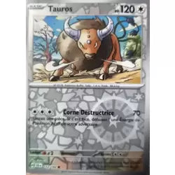 Tauros - Carte Pokémon Reverse (SCR - Couronne Stellaire) 112/142 🐂✨