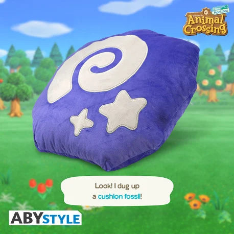 🦴✨ Animal Crossing: New Horizons – Fossile – Coussin 35 × 33 × 8 cm ✨🦴