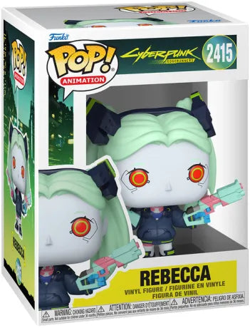 🔫🤖 Funko Pop! Animation N°2415 – Rebecca – Cyberpunk: Edgerunners 🤖🔫