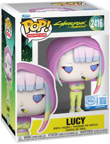 🌙🏃 Funko Pop! Animation N°2416 – Lucy – Cyberpunk: Edgerunners – Funko Exclusive 🏃🌙