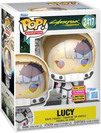 🌙🚀 Funko Pop! Animation N°2417 – Lucy (Combinaison Spatiale) (Space Suit) – Cyberpunk: Edgerunners – Summer Convention 2026 Exclusive 🚀🌙