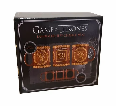 🟥 Mug thermoréactif – Maison Lannister – Game of Thrones 🦁🔥