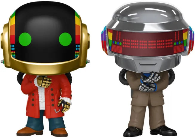 🎧🤖 Funko Pop! Rocks – Daft Punk Discovery Era – Pack 2 Figurines 🤖🎧