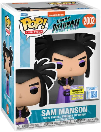 🖤🦇 Funko Pop! Animation N°2002 – Sam Manson – Danny Phantom – Summer Convention 2025 (SDCC) 🦇🖤