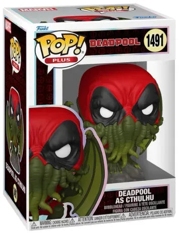 🐙🔴 Funko Pop! Plus N°1491 – Deadpool as Cthulhu – Marvel 🔴🐙