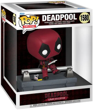 🔪🌉 Funko Pop! Deluxe N°1580 – Deadpool (On Bridge) (Deadpool sur le Pont) – Deadpool 🌉🔪