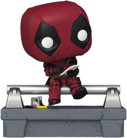 🔪🌉 Funko Pop! Deluxe N°1580 – Deadpool (On Bridge) (Deadpool sur le Pont) – Deadpool 🌉🔪