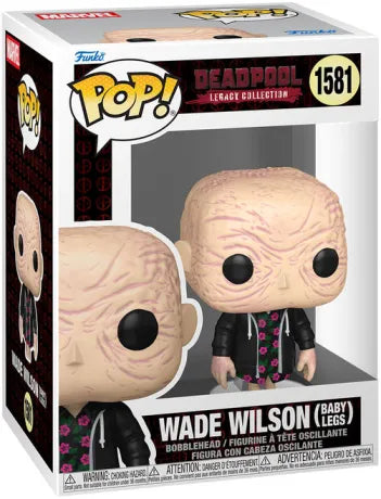 👶🔪 Funko Pop! Marvel N°1581 – Wade Wilson (Baby Legs) (Wade Wilson (Jambes de Bébé)) – Deadpool Legacy collection 🔪👶