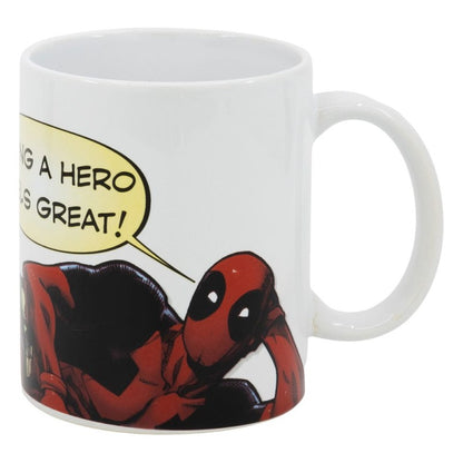 🔫💬 Mug Deadpool – Feels Great! – 325 ml 💬🔫