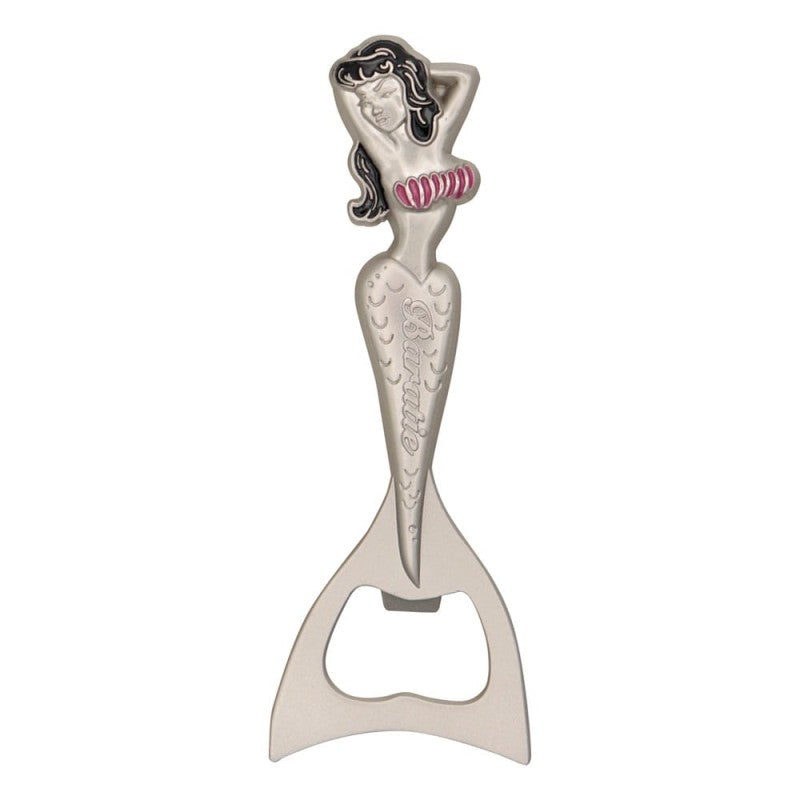 Décapsuleur One Piece – Baratie Mermaid – 10 cm – Magnétique. Représente la sirène emblématique du restaurant Baratie. En métal robuste avec aimant intégré, parfait pour les fans de One Piece.