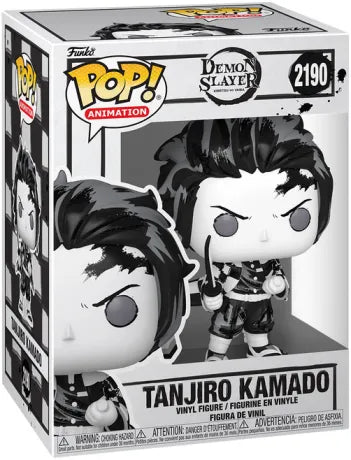 ⚫🗡️ Funko Pop! Animation N°2190 – Tanjiro Kamado – Sumi-Ink (Encre Japonaise) – Demon Slayer ⚫🗡️